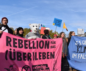 Proteste in Berlin: Extinction Rebellion