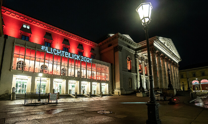 #Lichtblick2021 am Residenztheater