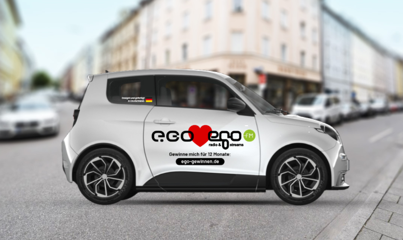 egoFM drives e.GO