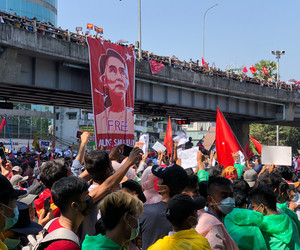 Die humanitäre Situation in Myanmar