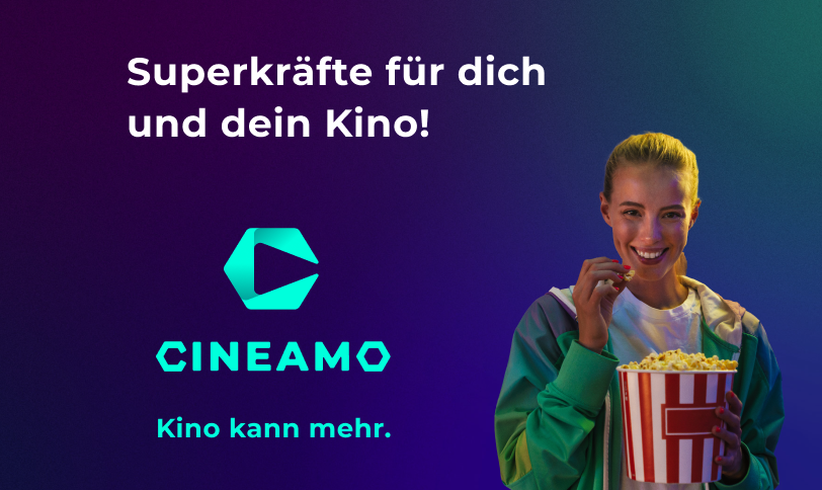 Mit Cineamo Kino zum Erlebnis machen 