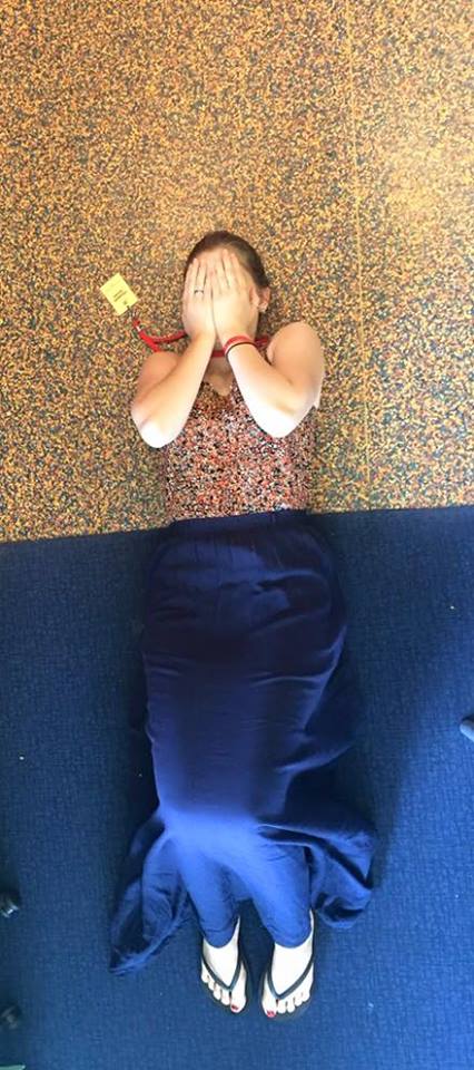 Wearing the floor imgur