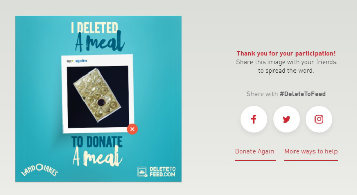 deletetofeed erfolg