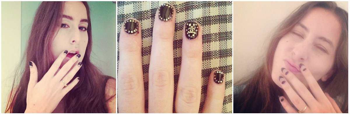 haim nailart collage