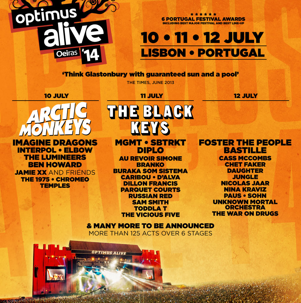 optimusalive lineup