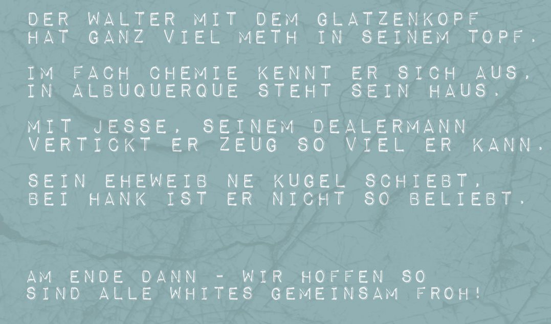 breakingbad gedicht maria
