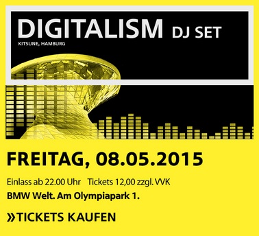 Digitalism Ticket