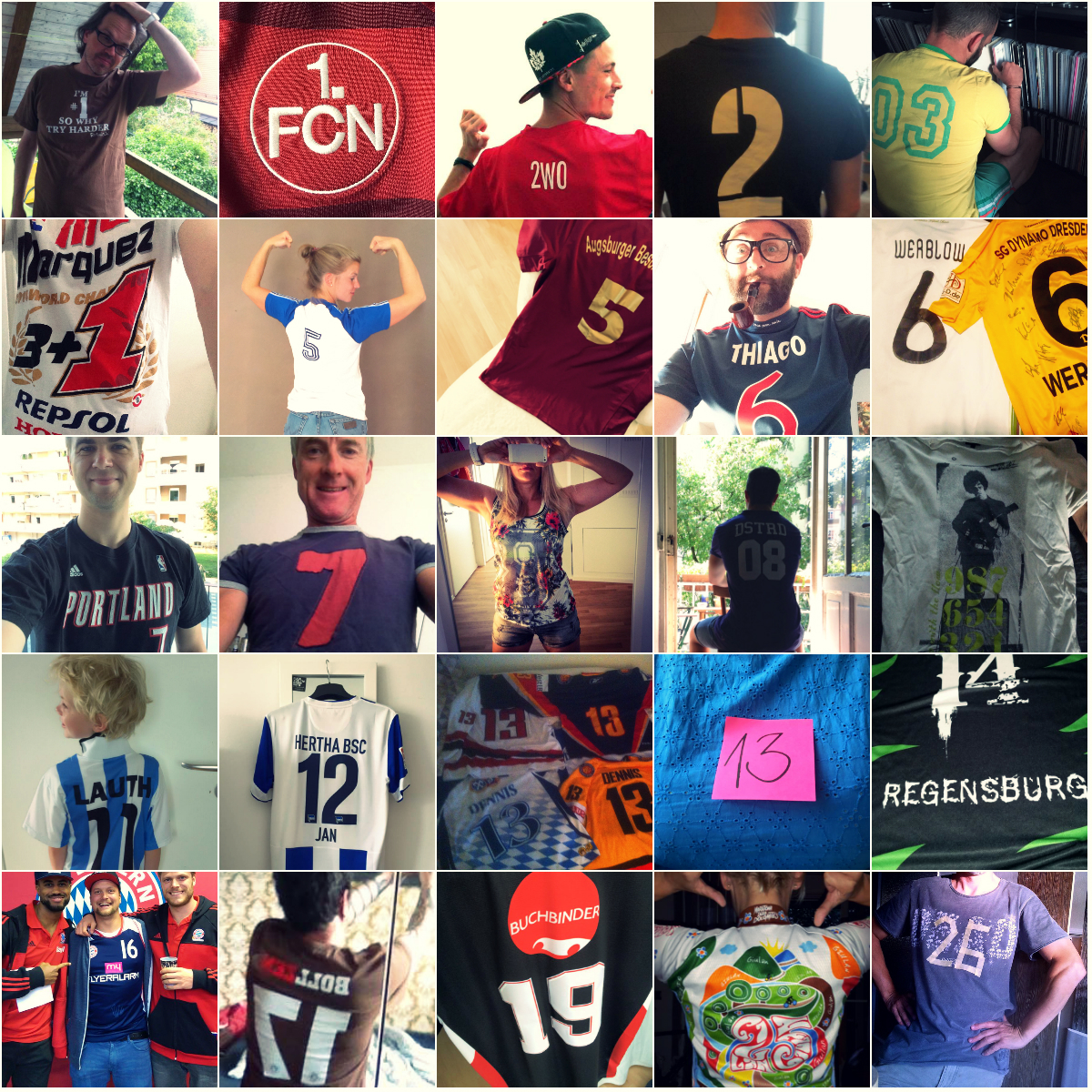 nummernshirts