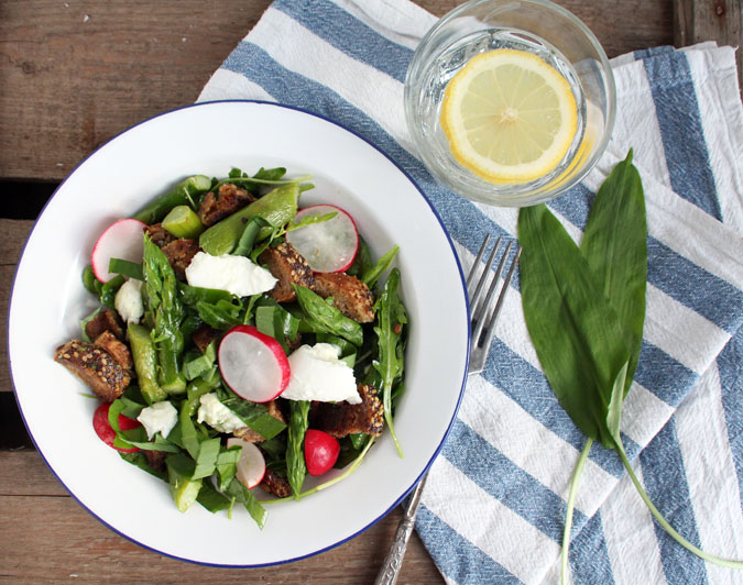 spargelpanzanella flowersonmyplate