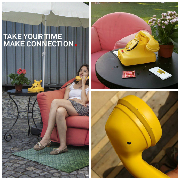 collage yellowphone