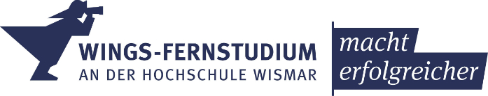 logo slogan blau