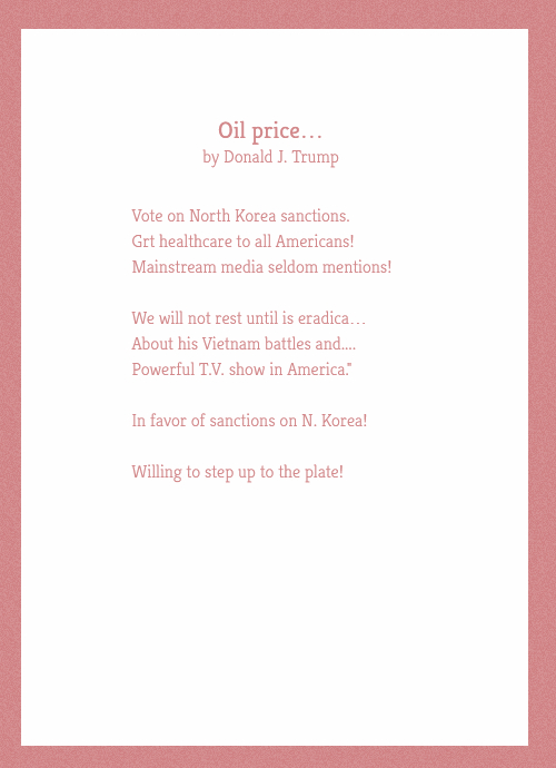 poetweet trump