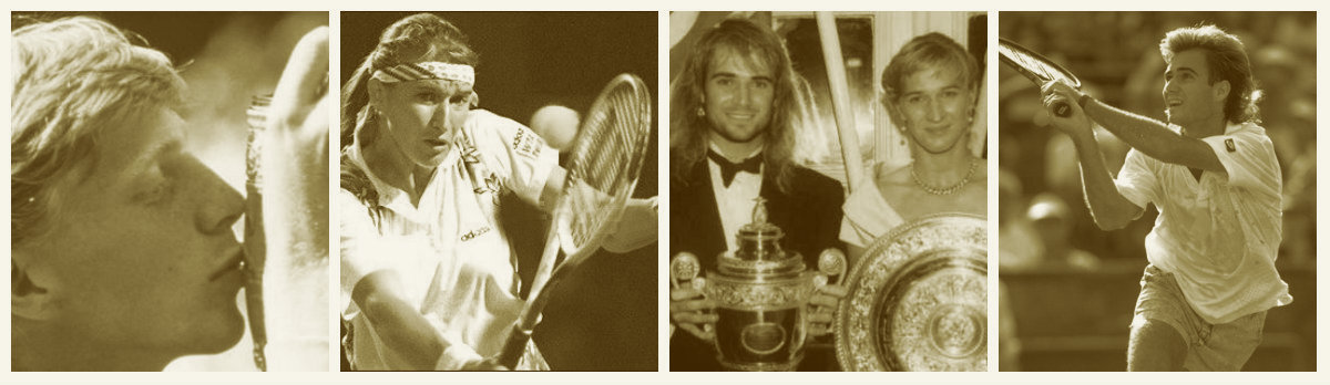 tenniscollage retro